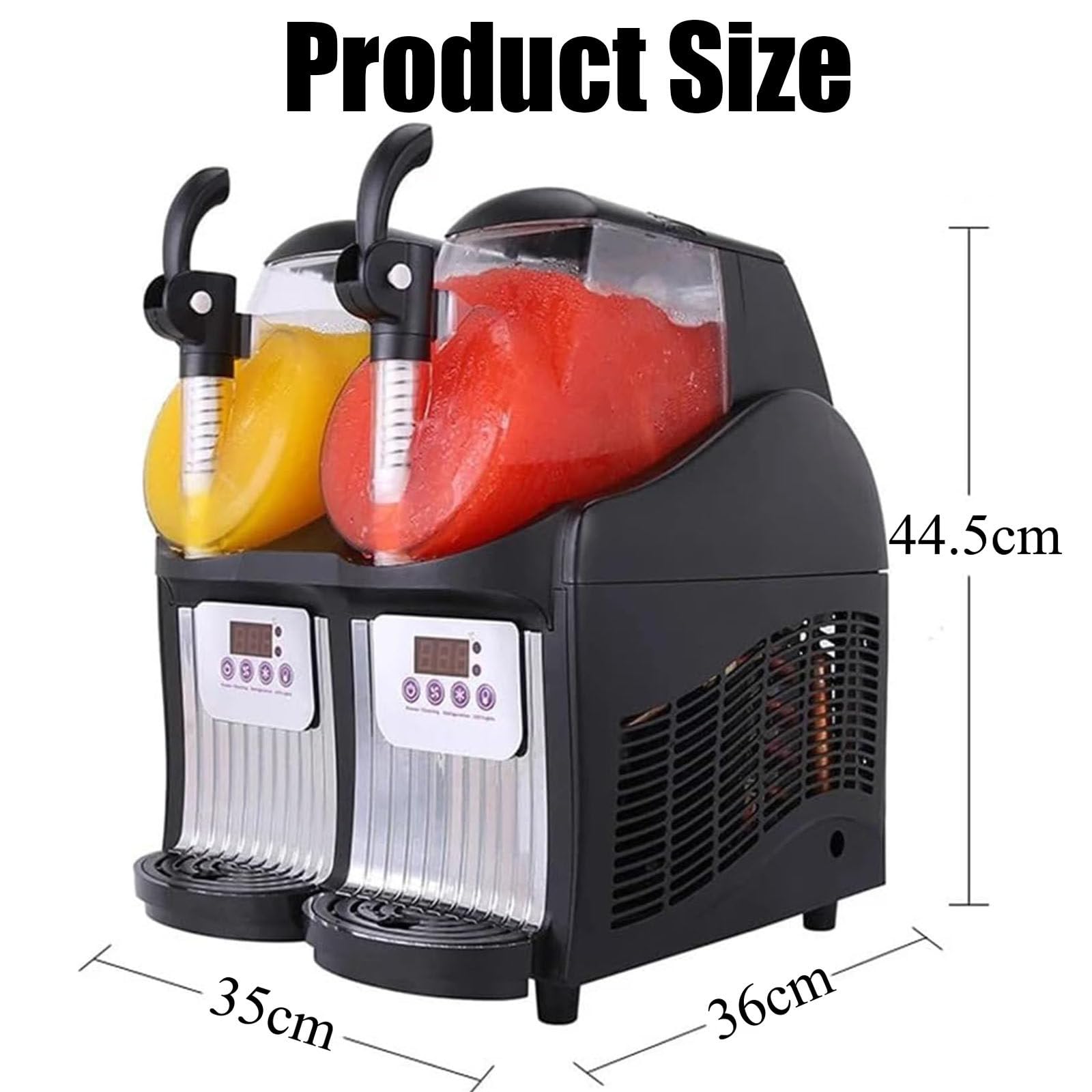 Amazon.co.jp: プロ仕様スラッシュマシンブレンダー、ダブルタンク